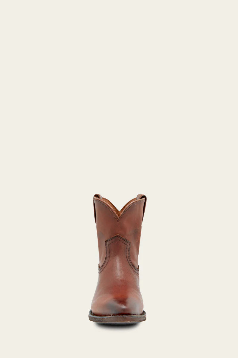 BILLY BOOT SHORT IN COGNAC