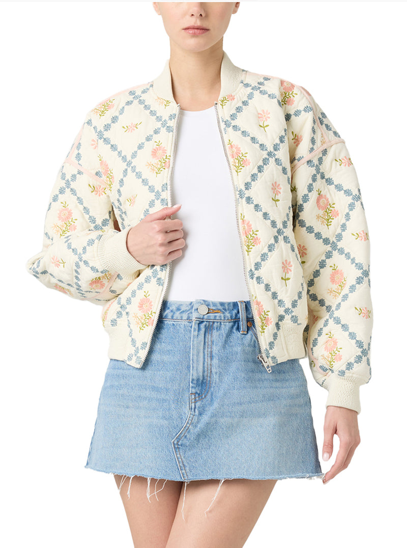 Sought After Embroidered Bomber