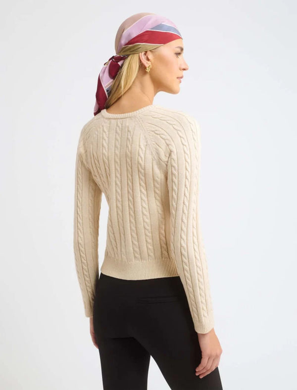 ESTATE CARDIGAN IN CREAM