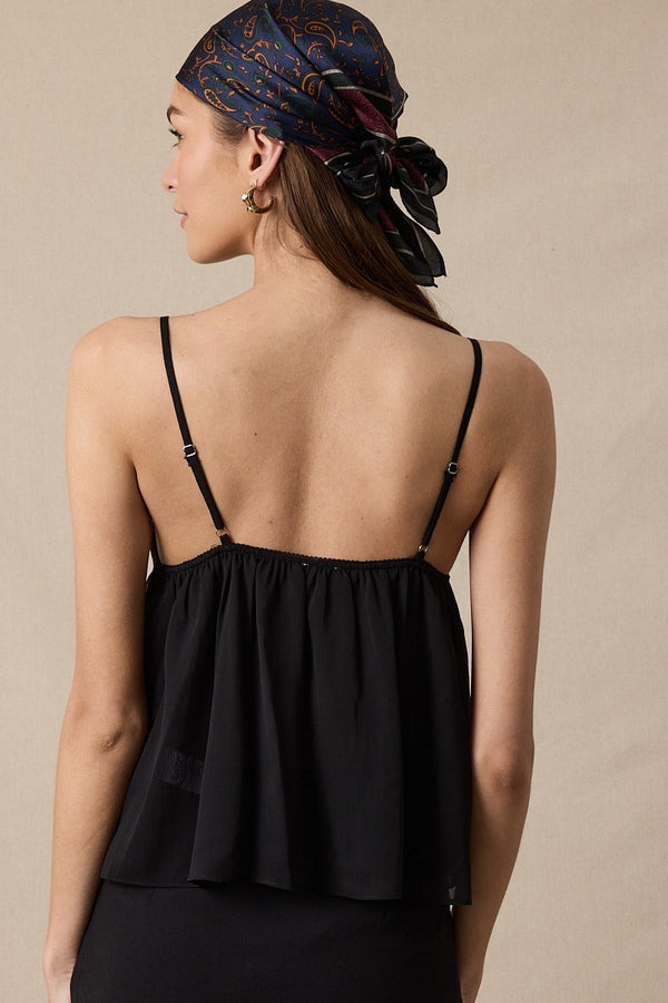 LACE BABYDOLL IN BLACK