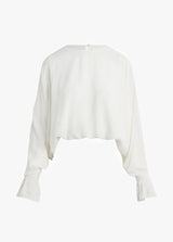MAKING ME BLUSH TOP IN IVORY