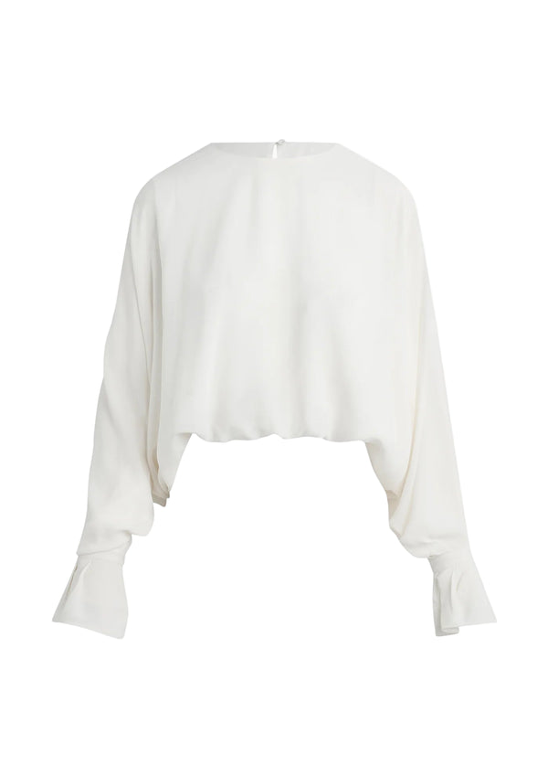 MAKING ME BLUSH TOP IN IVORY