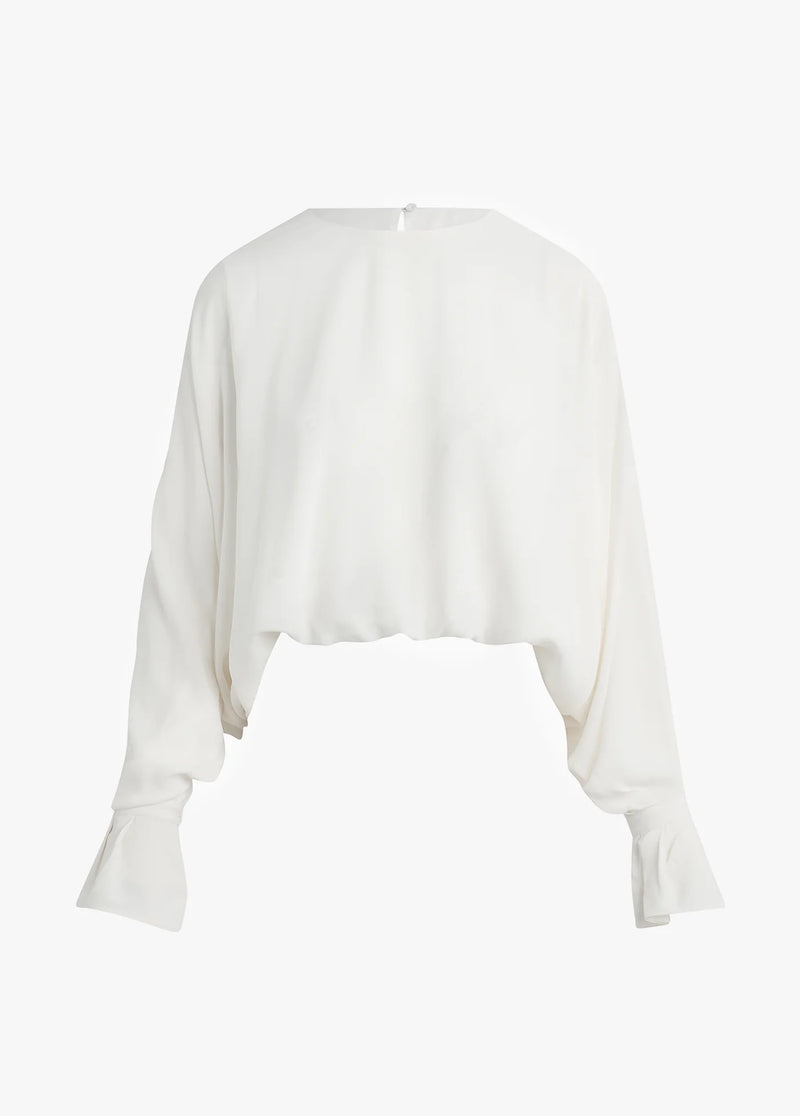 MAKING ME BLUSH TOP IN IVORY