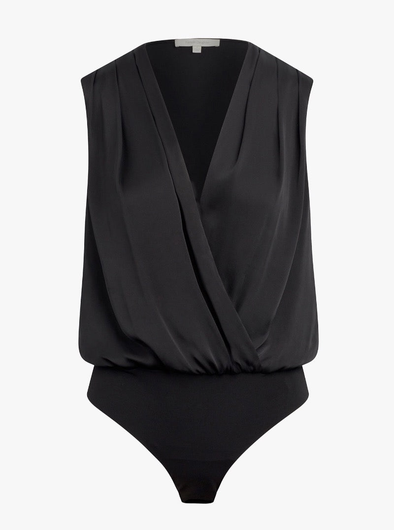 The Sleeveless Date Blouse in Black