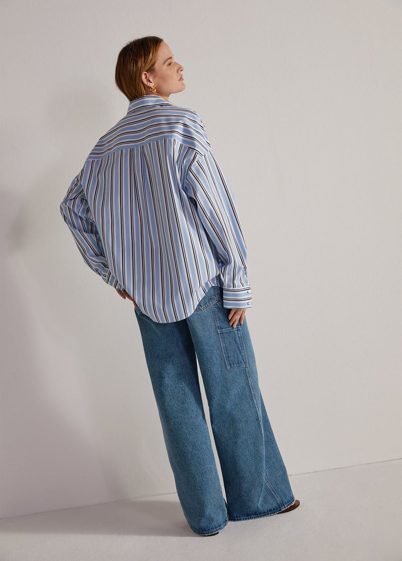 The Ex-Boyfriend Shirt in Light Blue