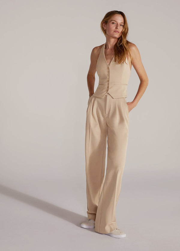 The Agnes Pant in Beige