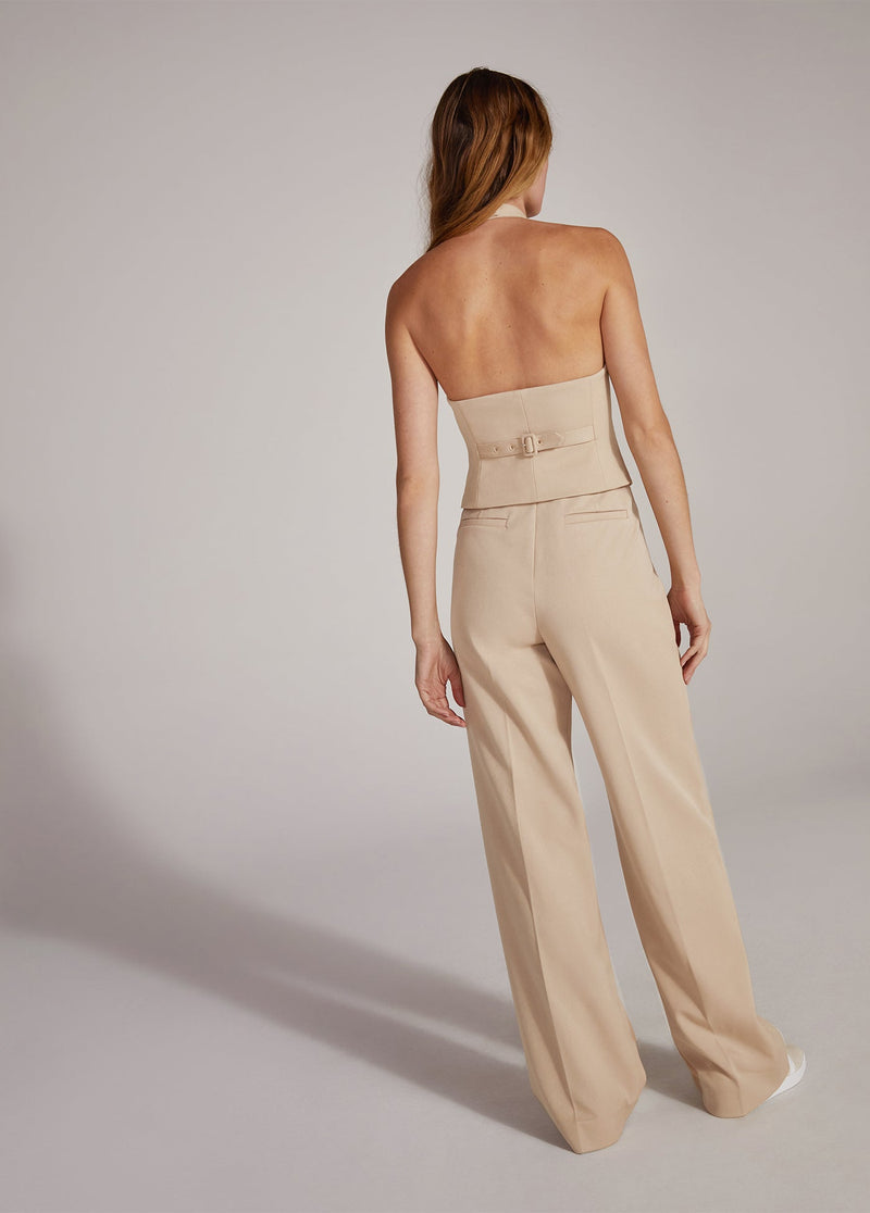 The Agnes Pant in Beige