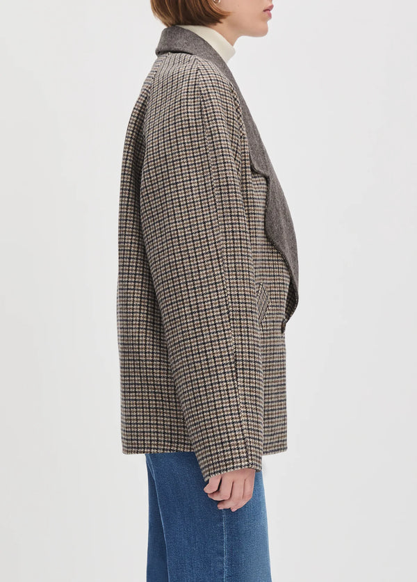 THE CAMERON COAT IN DORSET PLAID
