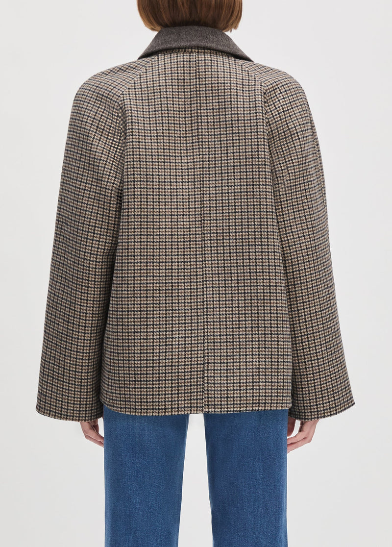THE CAMERON COAT IN DORSET PLAID