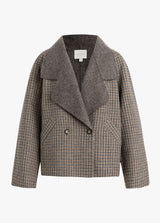 THE CAMERON COAT IN DORSET PLAID