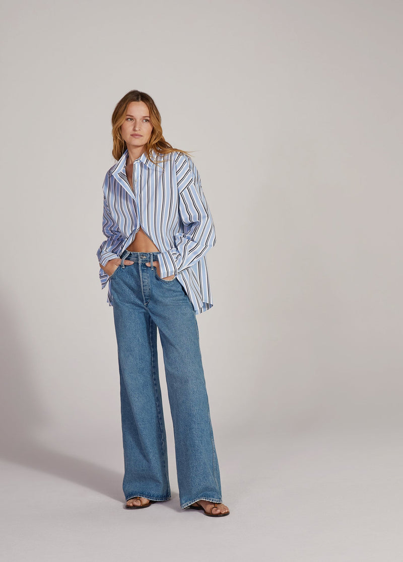 The Ex-Boyfriend Shirt in Light Blue