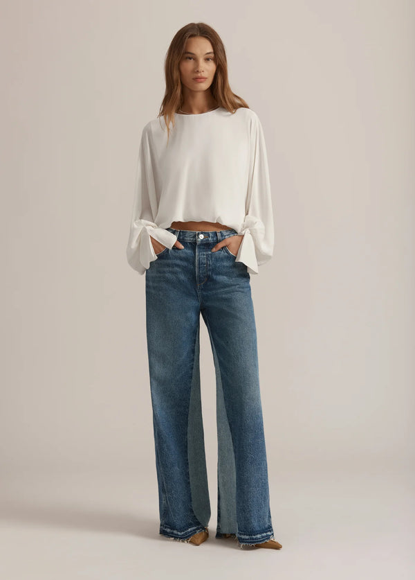 MAKING ME BLUSH TOP IN IVORY