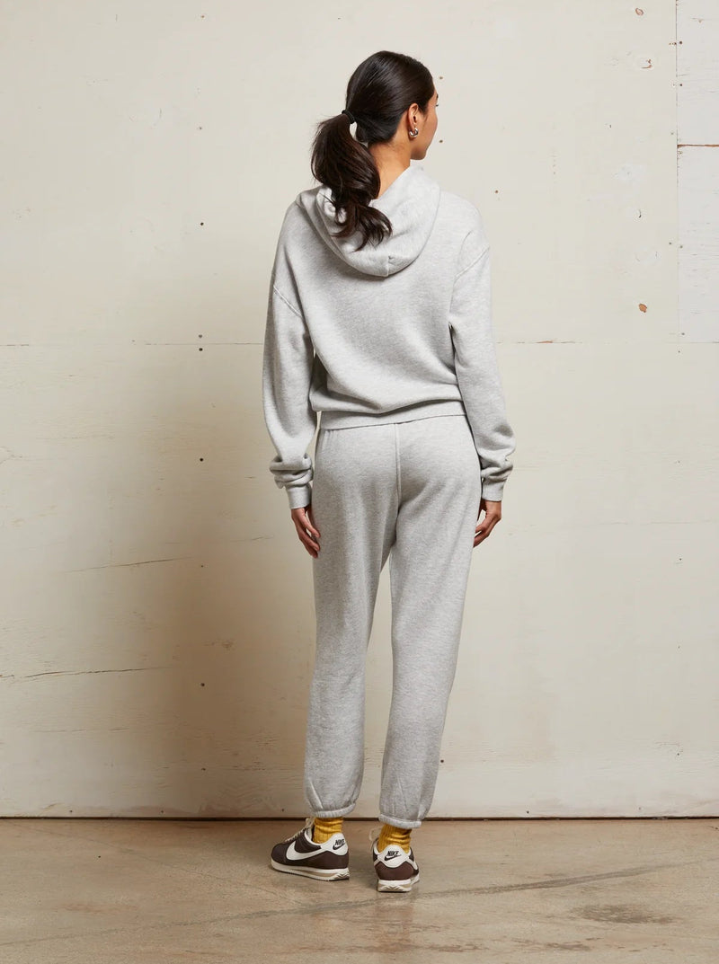 HEART HOODIE IN ASH