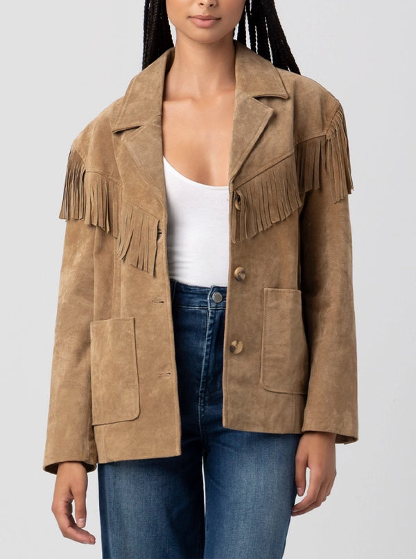 HERBAL THERAPY FRINGE JACKET