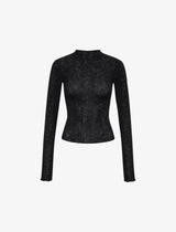HUDSON TOP IN BLACK