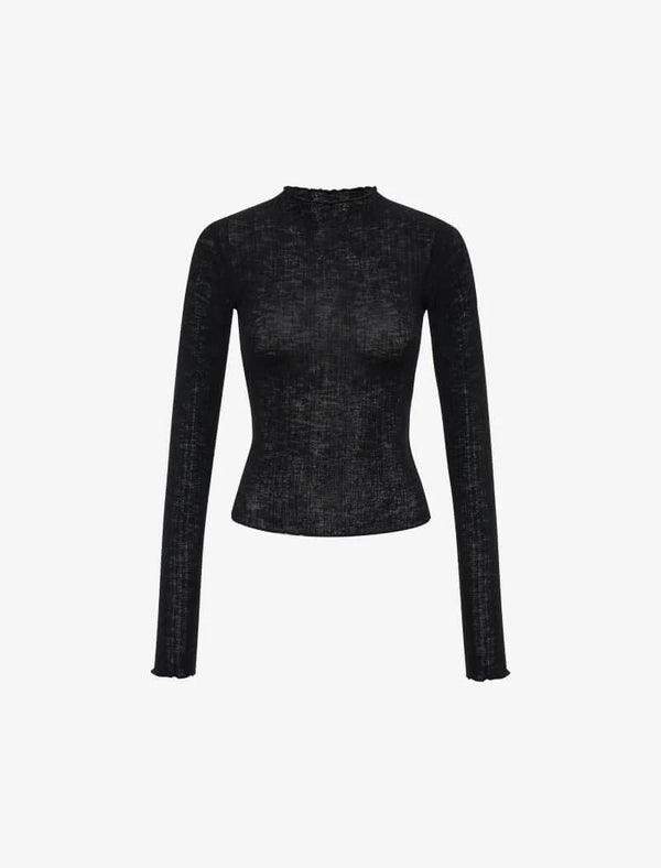 HUDSON TOP IN BLACK