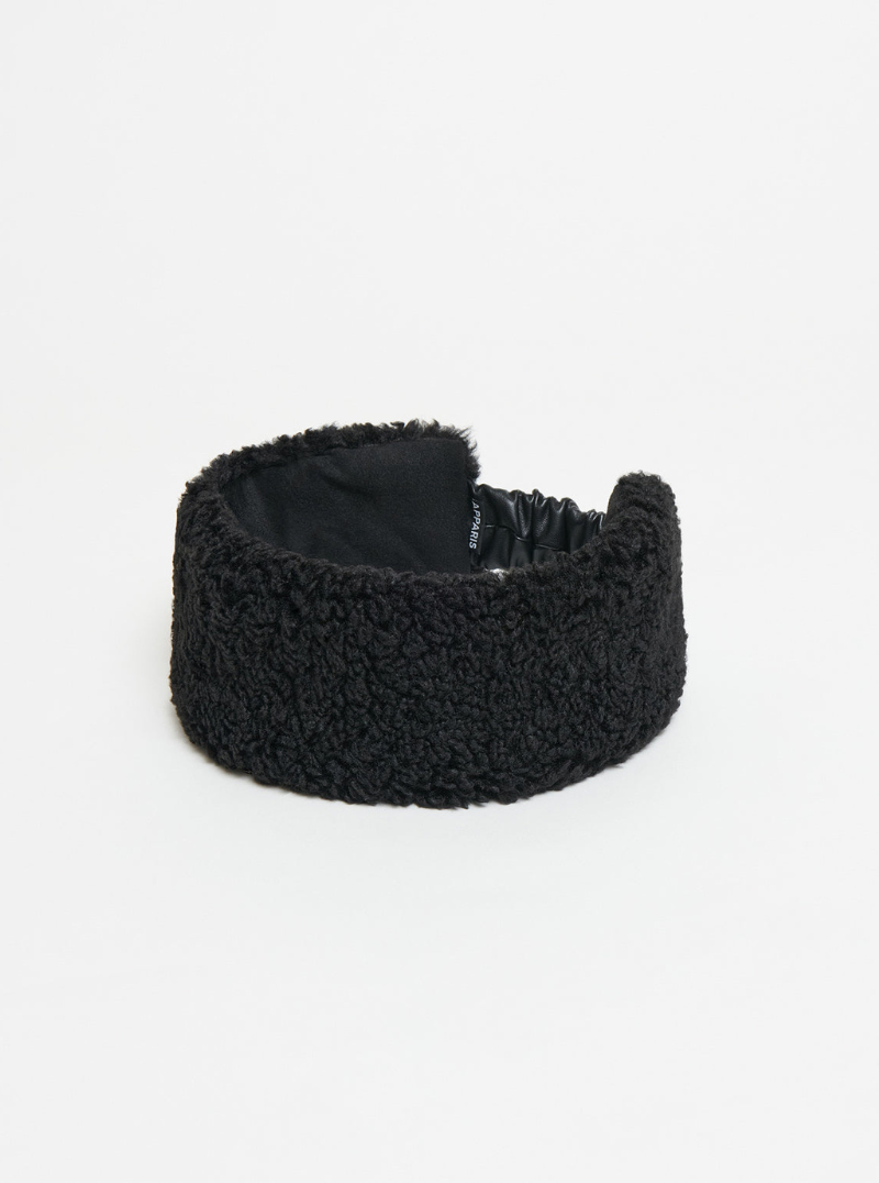 Eleni Headband in Noir