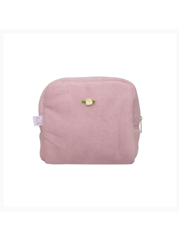 Terry Pouch in Baby Mauve