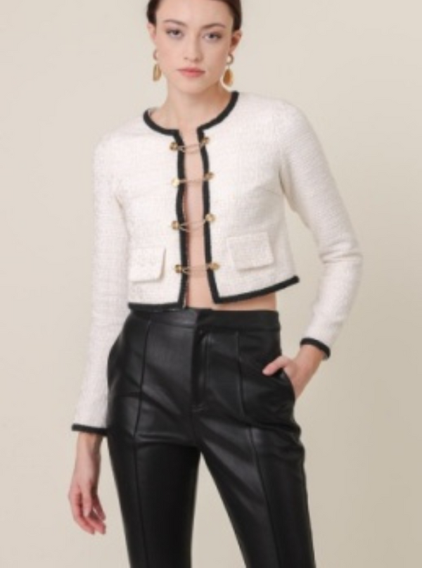 Avery Top in Ivory