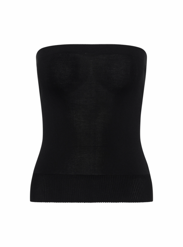 Citara Strapless Top Black