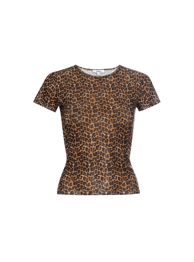 Mini Tee in Leopard