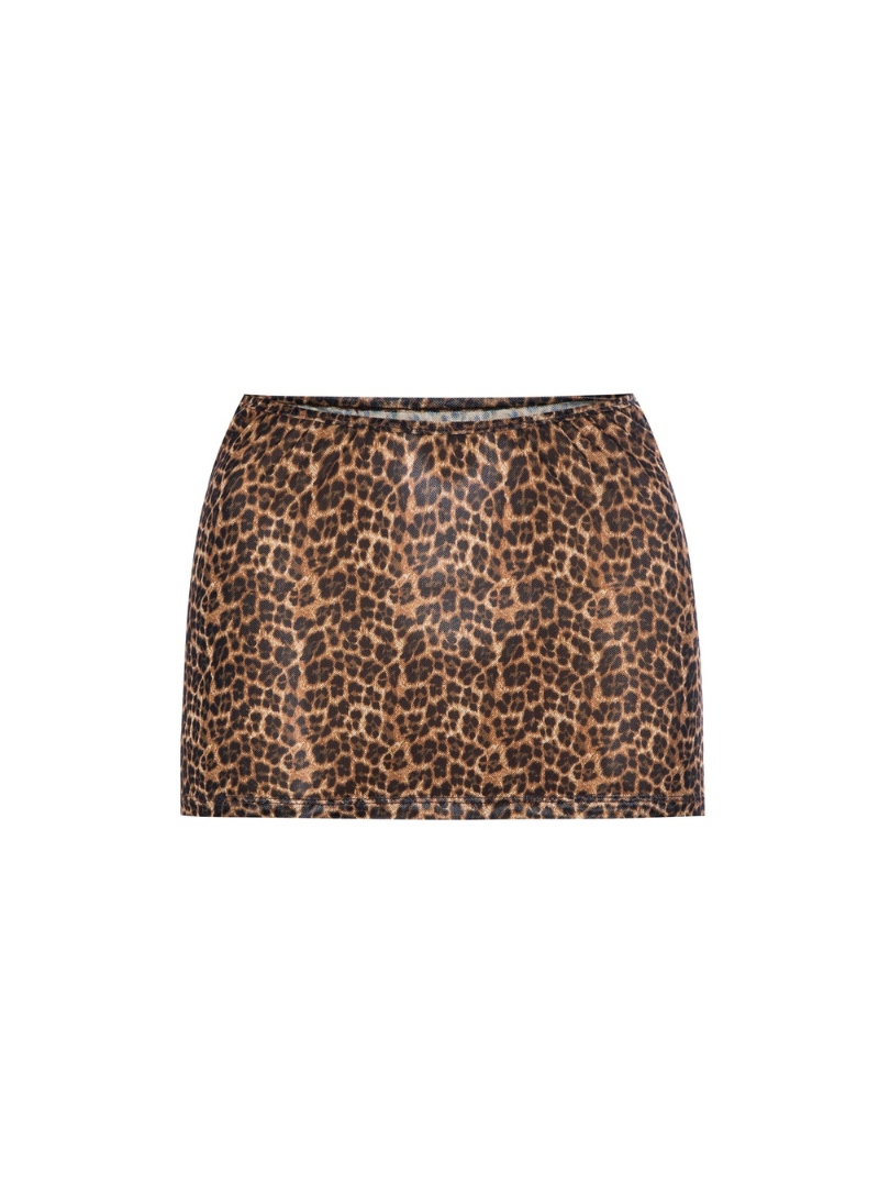 Elektra Skirt in Leopard