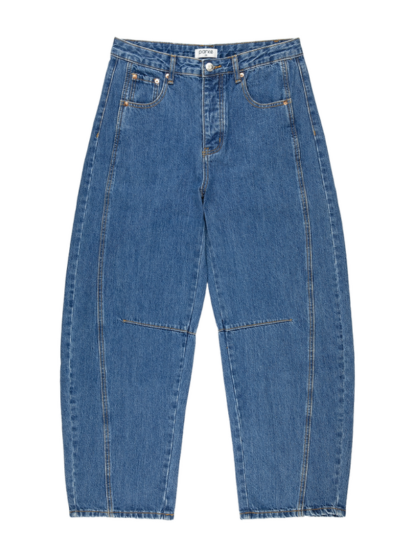 Horseshoe Jean in Med Wash Blue