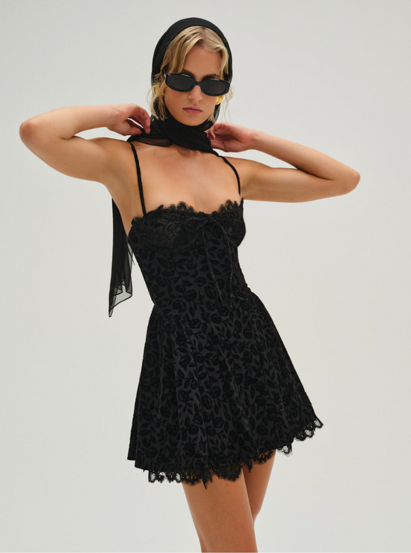 Shae Mini Dress in Black