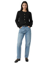 HERITAGE CARDIGAN IN BLACK