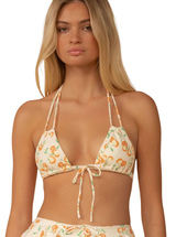 CHERRY SHERBET EURO BOW BIKINI TOP