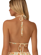 CHERRY SHERBET EURO BOW BIKINI TOP