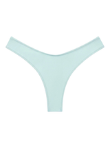 SEAFOAM SILKIE LULU ZIG ZAG STITCH BIKINI BOTTOM