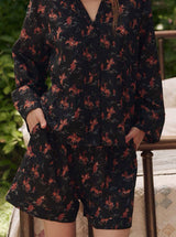 THE SQUARE PAJAMA SHORT IN NAVY