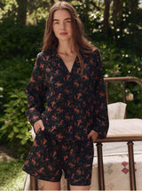THE SQUARE PAJAMA SHORT IN NAVY