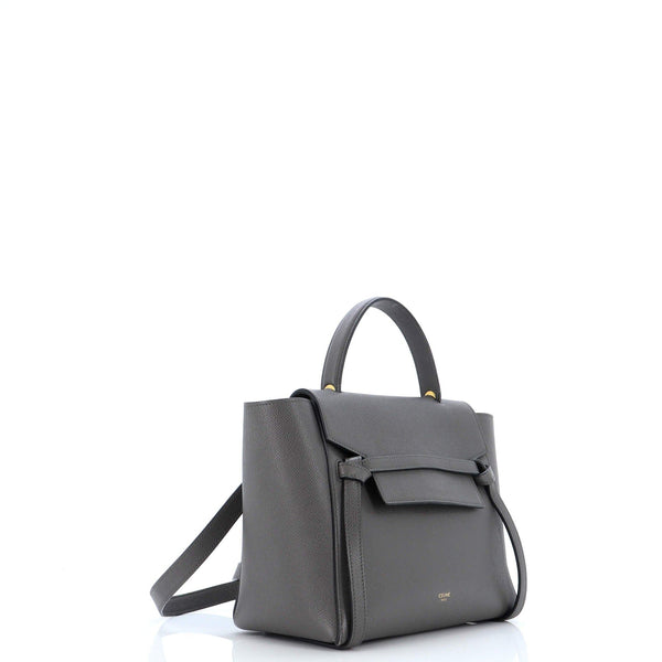 CELINE BELT BAG TEXTURED LEATHER MICRO