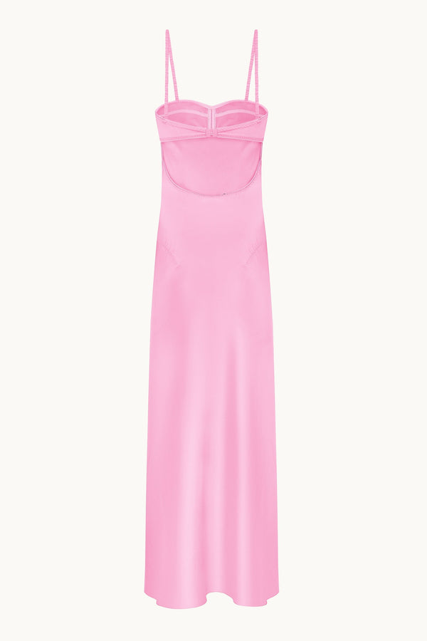 Waterlily Midi Dress in Pink