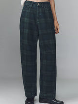 SINCLAIR JEANS IN OVER DYE CHECK