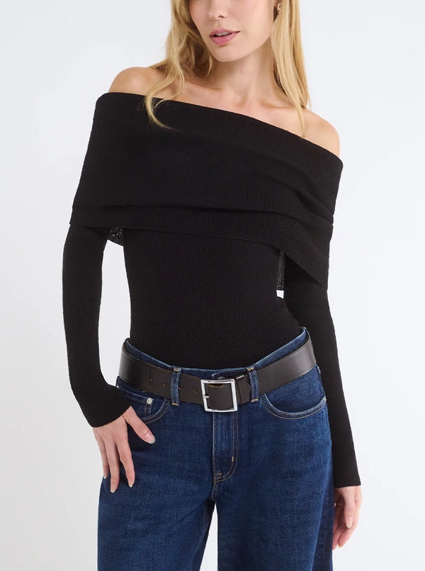 WINONA TOP IN BLACK