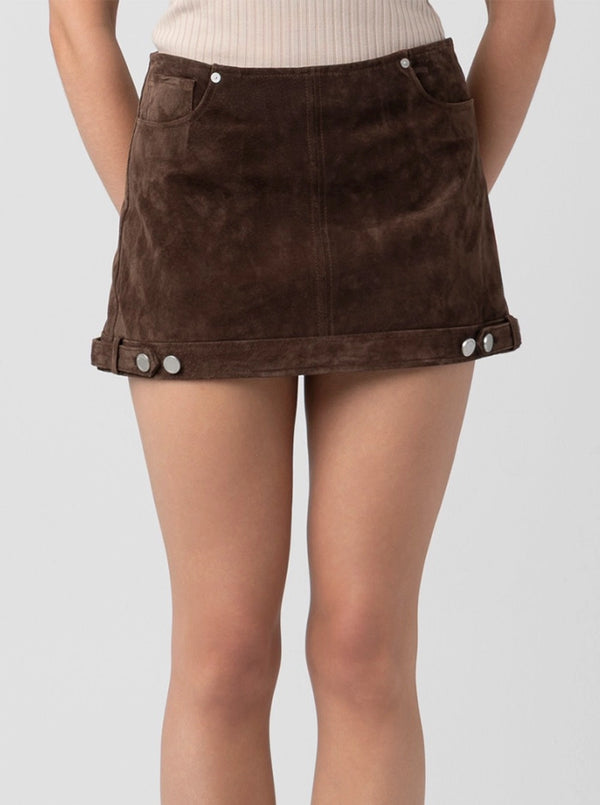 DOWN TO EARTH IN BROWN
