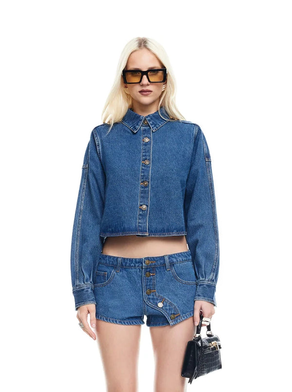 SUNDRENCHED SHIRT IN MID WASH