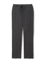 REMI RIB DRAWSTRING PANT IN CHARCOAL
