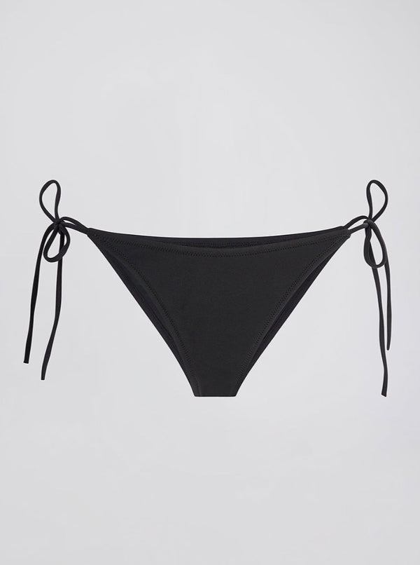 The Yasmeen Bikini Bottom in Noir