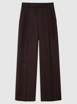TRENT TROUSER IN DEEP BROWN