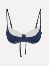 JOLENE DENIM TOP IN SUMMER DENIM
