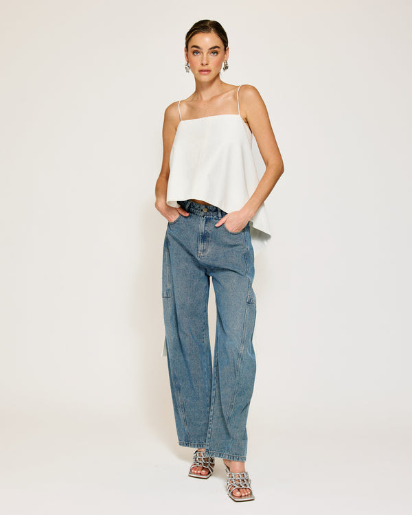 FABLE TOP IN WHITE