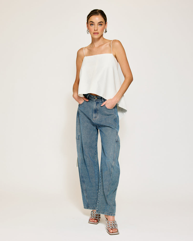 FABLE TOP IN WHITE