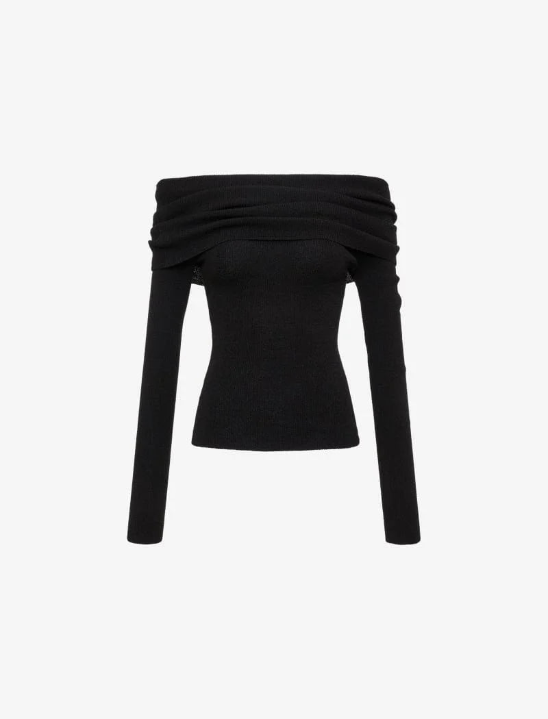 WINONA TOP IN BLACK