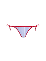 STRIPE TIE BOTTOM IN BLUE RED