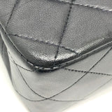 Chanel Lambskin Quilted Medium Double Flap Black