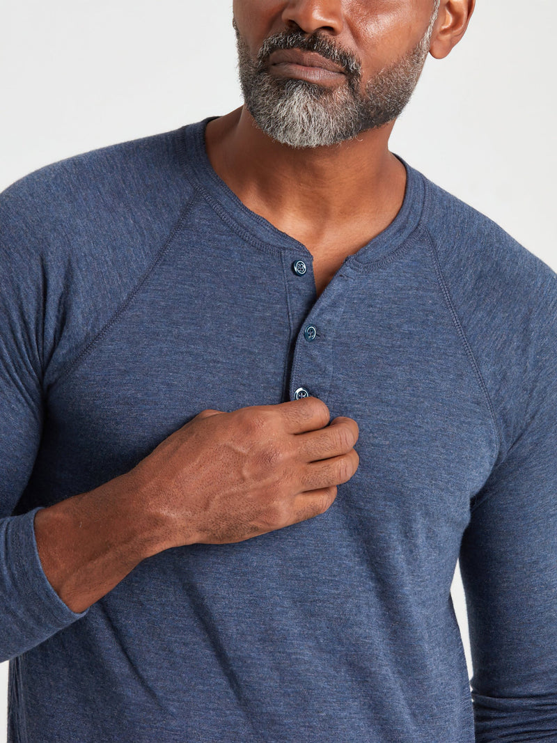 Cloud Long-Sleeve Henley | 4 Colors